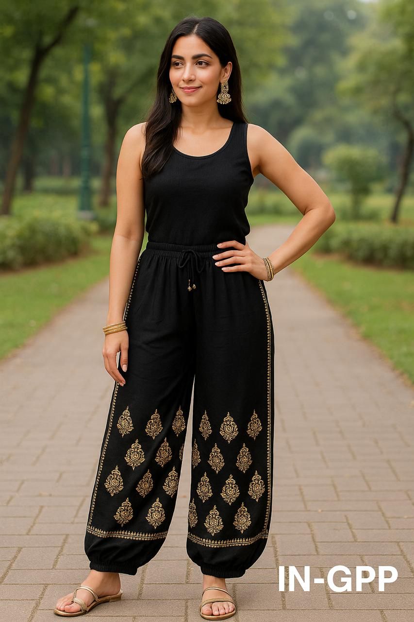 Regal Motif Lounge Pants